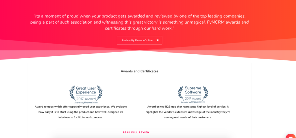 Great User Experience and Rising Star Award