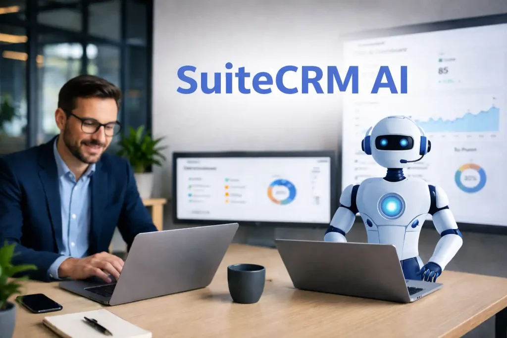 AI workflow automation CRM for SuiteCRM to improve your team's efficiency