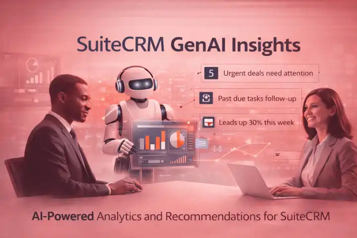 SuiteCRM AI Integration to transform your CRM into a complete working system.